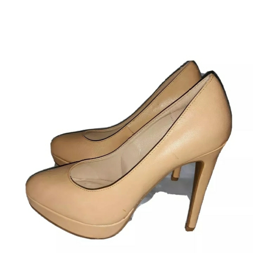 Bakers Nude Sionie Platform Heels Sz 7M - Picture 3 of 8